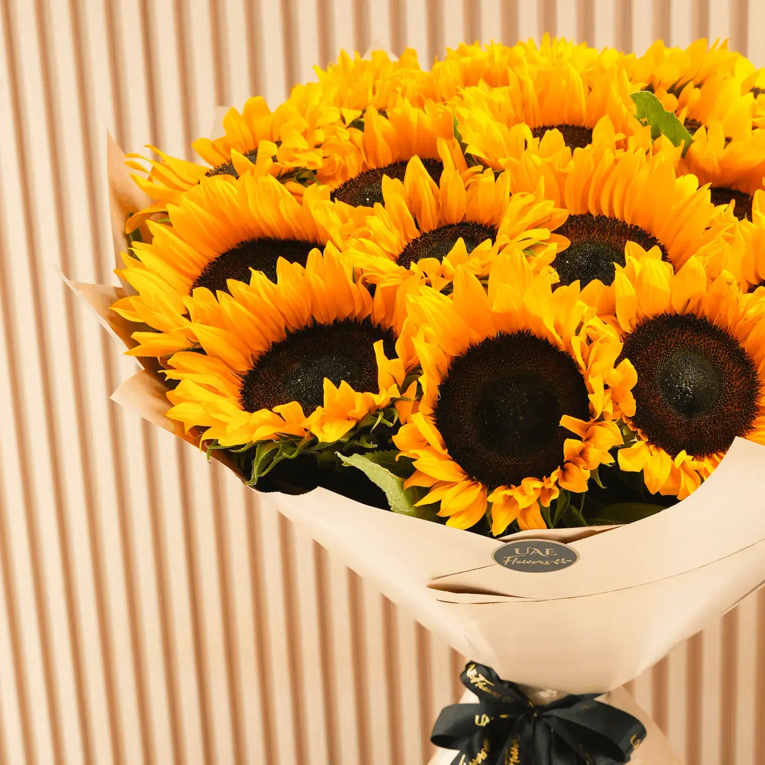 bouquet of 20 sunflowers with fillers,